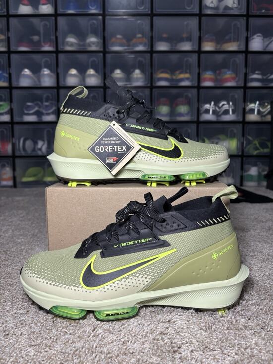 Nike Other - Nike Infinity Tour GTX Shoes Mens Size 10 Green GORE-TEX Golf Spikes FV4897-300